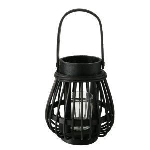 Lampion na świeczkę, bambusowy, ILVIE 437210 Lampion na świeczkę, bambusowy, ILVIE 437210