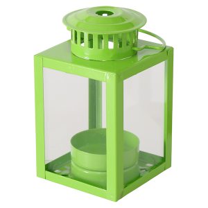 Lampion na tealight Spring 10 cm zielony 487256 Lampion na tealight Spring 10 cm zielony 487256