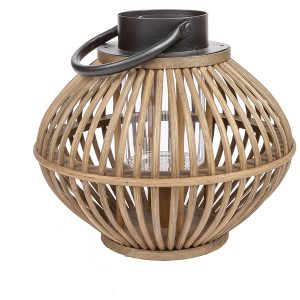Lampion rattanowy 25 cm brązowy 41241 Lampion rattanowy 25 cm brązowy 41241
