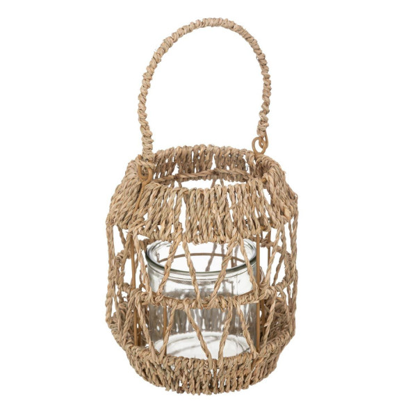 Lampion rattanowy ARIOTO 18 cm 143060