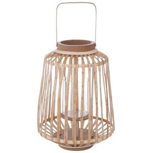 Lampion rattanowy Natural, wys. 35 cm 81326 Lampion rattanowy Natural, wys. 35 cm 81326