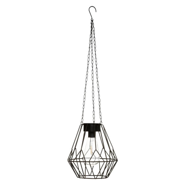 Lampion solarny ogrodowy FLAVE, wys. 60 cm, wiszący 438688