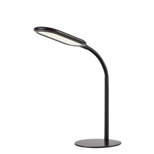 Lampka biurkowa Adelmo biało-czarna LED 10W wys:33cm Rabalux 953536 Lampka biurkowa Adelmo biało-czarna LED 10W wys:33cm Rabalux 953536
