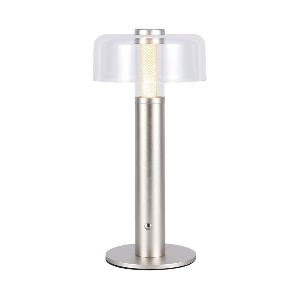 Lampka biurkowa akumulatorowa 1049 złota LED 1W Ciepła biel wys:30cm V-TAC 904770