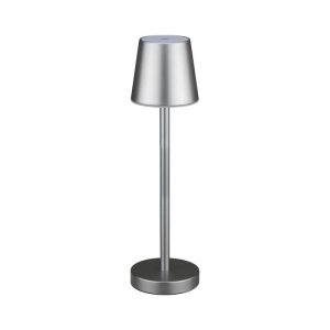 Lampka biurkowa akumulatorowa 7703 szaro-srebrna LED 3W wys:39cm V-TAC 1017725 Lampka biurkowa akumulatorowa 7703 szaro-srebrna LED 3W wys:39cm V-TAC 1017725