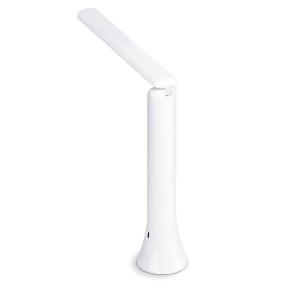 Lampka biurkowa akumulatorowa biała LED 5W Odcienie bieli wys:26,4cm Videx 904838