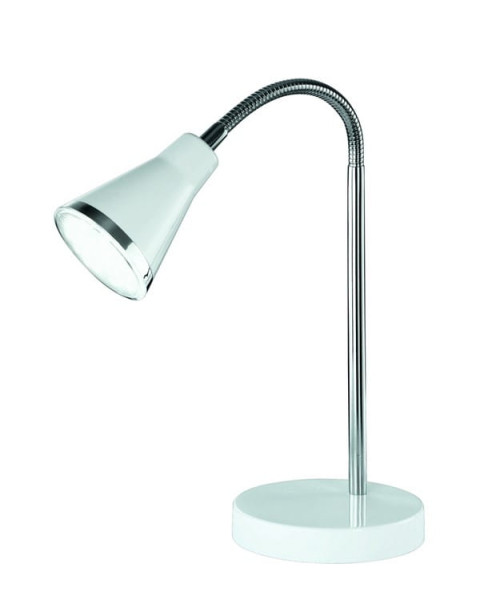 Lampka biurkowa ARRAS biała LED 3.8W Ciepła biel wys:38cm RL 1017441