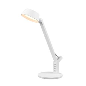 Lampka biurkowa AVA biała LED 5W Odcienie bieli wys:40,4cm Trio 904797 Lampka biurkowa AVA biała LED 5W Odcienie bieli wys:40,4cm Trio 904797