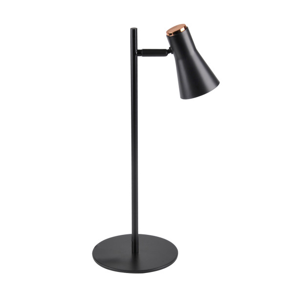 Lampka biurkowa BERG czarna LED 4.2W Ciepła biel wys:44,6cm Polux 904760