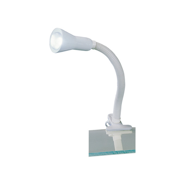 Lampka biurkowa biała FLEXO 1xE14x18W wys:30cm Trio 904662