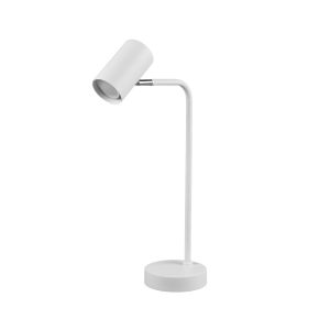 Lampka biurkowa biała MARLEY 1xGU10x5W wys:45cm Trio 904938 Lampka biurkowa biała MARLEY 1xGU10x5W wys:45cm Trio 904938