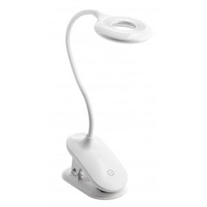 Lampka biurkowa biała ściemnialna RINGO 4W 200lm 3000K-6000K 726643 Lampka biurkowa biała ściemnialna RINGO 4W 200lm 3000K-6000K 726643