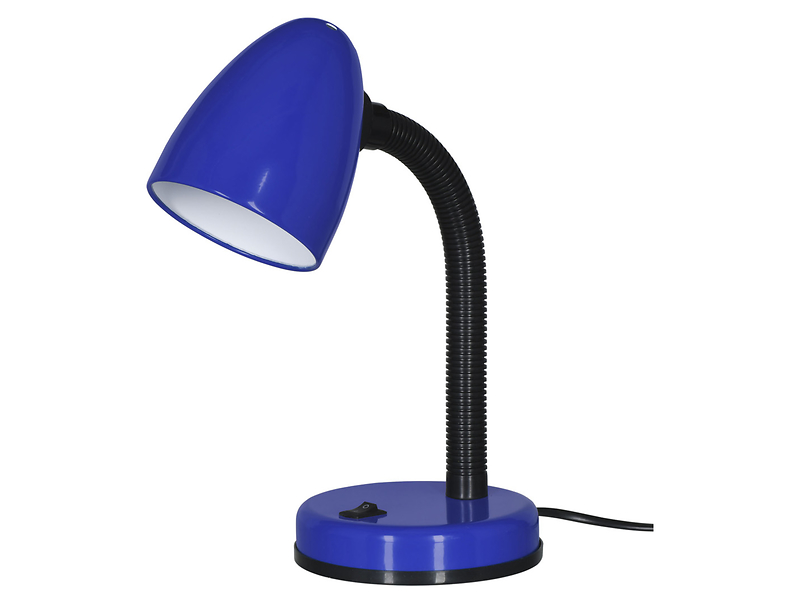 Lampka biurkowa Bill metalowa niebieska 670404