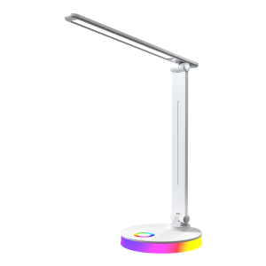 Lampka Biurkowa Bruno White 5W LED RGB do pokoju dziecięcego do nauki 722271 Lampka Biurkowa Bruno White 5W LED RGB do pokoju dziecięcego do nauki 722271