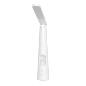 Lampka biurkowa BUNNY LED biała LED 7W Odcienie bieli wys:30,5cm Polux 904626 Lampka biurkowa BUNNY LED biała LED 7W Odcienie bieli wys:30,5cm Polux 904626