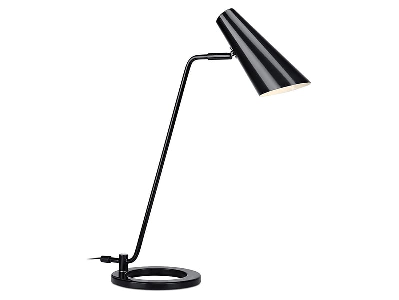 Lampka biurkowa Cal metalowa czarna 62507