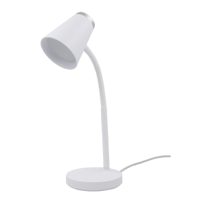 Lampka Biurkowa Chico Biała 4,5W 4000k do pokoju dziecięcego do nauki 722274 Lampka Biurkowa Chico Biała 4,5W 4000k do pokoju dziecięcego do nauki 722274