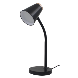 Lampka Biurkowa Chico Czarna 4,5W 4000k do pokoju dziecięcego do nauki 722273 Lampka Biurkowa Chico Czarna 4,5W 4000k do pokoju dziecięcego do nauki 722273