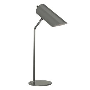 Lampka biurkowa ciemnoszara Quinto 1xE27x8W wys:57,5cm Elstead 904738 Lampka biurkowa ciemnoszara Quinto 1xE27x8W wys:57,5cm Elstead 904738
