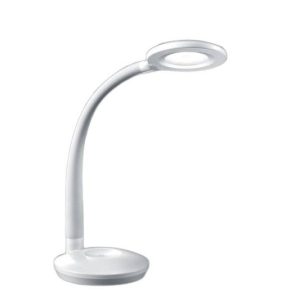 Lampka biurkowa COBRA biała LED 3W Ciepła biel wys:32cm RL 1017448 Lampka biurkowa COBRA biała LED 3W Ciepła biel wys:32cm RL 1017448