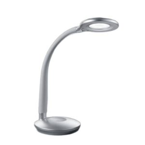 Lampka biurkowa COBRA srebrna LED 3W Ciepła biel wys:32cm RL 1017391 Lampka biurkowa COBRA srebrna LED 3W Ciepła biel wys:32cm RL 1017391