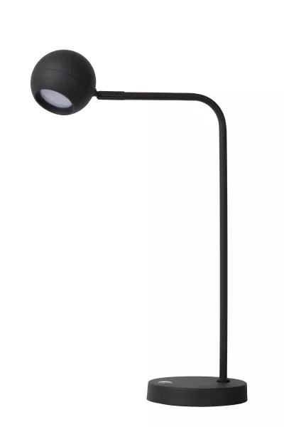 Lampka biurkowa Comet czarna LED 3W Ciepła biel wys:50cm Lucide 904935