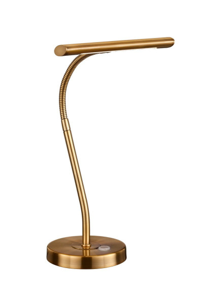 Lampka biurkowa CURTIS złota LED 4W Ciepła biel wys:35cm Trio 904621