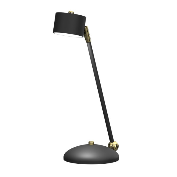 Lampka biurkowa czarna ARENA 1xGX53x20W wys:40cm Milagro 904914