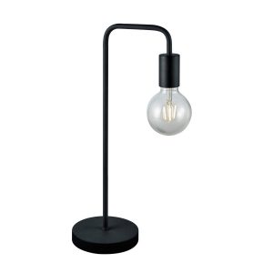 Lampka biurkowa czarna DIALLO 1xE27x42W wys:51cm Trio 904764 Lampka biurkowa czarna DIALLO 1xE27x42W wys:51cm Trio 904764