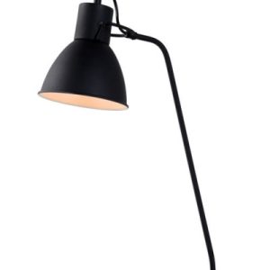 Lampka biurkowa czarna SHADI 1xE14x40W wys:50cm Lucide 1017514 Lampka biurkowa czarna SHADI 1xE14x40W wys:50cm Lucide 1017514