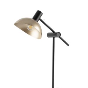 Lampka biurkowa czarno-złota Artis 1xE14x40W wys:45cm Sigma Lighting 904732 Lampka biurkowa czarno-złota Artis 1xE14x40W wys:45cm Sigma Lighting 904732
