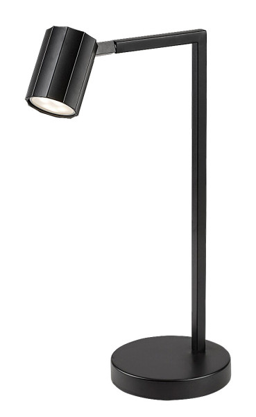 Lampka biurkowa czarny matowy KARTER 1xGU10x5W wys:44cm Rabalux 1017480