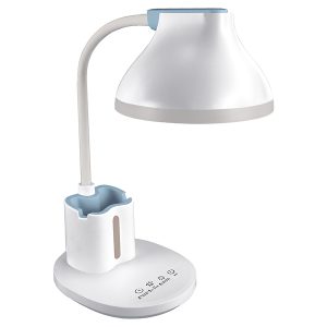 Lampka biurkowa Debra LED z tworzywa sztucznego biała 178842 Lampka biurkowa Debra LED z tworzywa sztucznego biała 178842