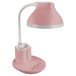 Lampka biurkowa Debra LED z tworzywa sztucznego różowa 178837 Lampka biurkowa Debra LED z tworzywa sztucznego różowa 178837