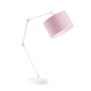 Lampka biurkowa do czytania ASMARA Biały – Jasny Różowy 872282 Lampka biurkowa do czytania ASMARA Biały – Jasny Różowy 872282