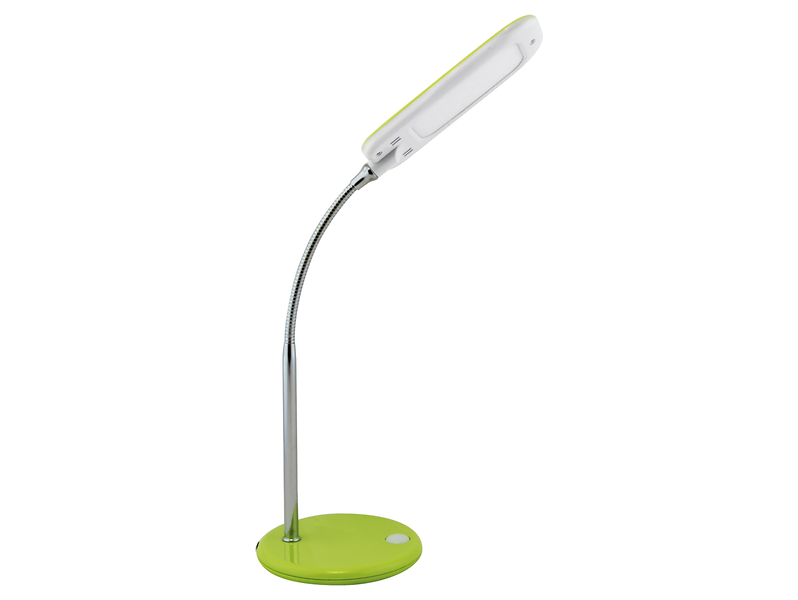 Lampka biurkowa Dori LED stalowa zielona 178644