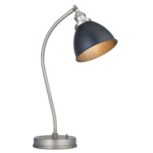 Lampka biurkowa FRANKLIN czarny matowy 1xE14x15W wym:46x15x29cm IP20 Endon 1017516 Lampka biurkowa FRANKLIN czarny matowy 1xE14x15W wym:46x15x29cm IP20 Endon 1017516