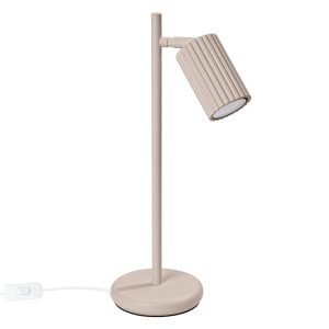 Lampka biurkowa GRAVIO taupe-biały 1xGU10x10W IP20 Pure Lume 1017456 Lampka biurkowa GRAVIO taupe-biały 1xGU10x10W IP20 Pure Lume 1017456
