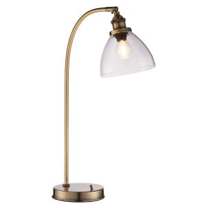 Lampka biurkowa HANSEN antyczny mosiężny 1xE14x15W IP20 Endon 1017467 Lampka biurkowa HANSEN antyczny mosiężny 1xE14x15W IP20 Endon 1017467