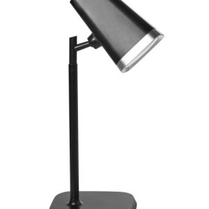 Lampka biurkowa i ścienna LED czarna bezstopniowe ściemnianie 2 w 1 802858 Lampka biurkowa i ścienna LED czarna bezstopniowe ściemnianie 2 w 1 802858