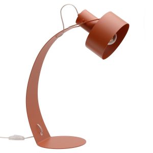 Lampka biurkowa industrialna ceglana RIF 1xE27x15W wys:52cm Sigma Lighting 904652 Lampka biurkowa industrialna ceglana RIF 1xE27x15W wys:52cm Sigma Lighting 904652