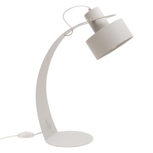 Lampka biurkowa jasno-szara RIF 1xE27x15W wys:52cm Sigma Lighting 904840 Lampka biurkowa jasno-szara RIF 1xE27x15W wys:52cm Sigma Lighting 904840