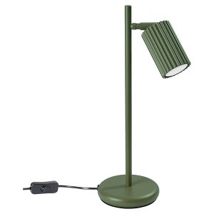 Lampka biurkowa Karbon aluminiowa zielona 439260 Lampka biurkowa Karbon aluminiowa zielona 439260