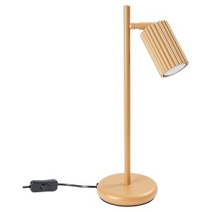 Lampka biurkowa Karbon aluminiowa złota 439203 Lampka biurkowa Karbon aluminiowa złota 439203