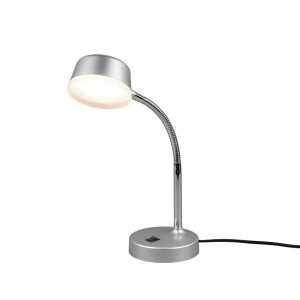 Lampka biurkowa KIKO srebrna LED 4.5W Ciepła biel wys:34cm RL 904685 Lampka biurkowa KIKO srebrna LED 4.5W Ciepła biel wys:34cm RL 904685