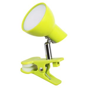 Lampka biurkowa klips Noah LED metalowa żółta 56954 Lampka biurkowa klips Noah LED metalowa żółta 56954
