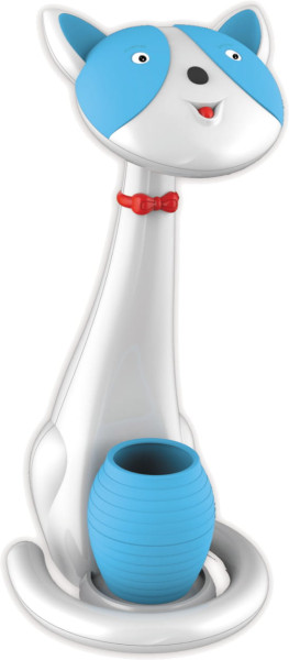 Lampka biurkowa KOTEK niebieska LED 6W Odcienie bieli wys:37cm Kaja 1017413