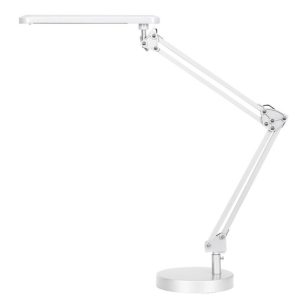 Lampka biurkowa kreślarska Colin biała LED 6W wys:50cm Rabalux 904766 Lampka biurkowa kreślarska Colin biała LED 6W wys:50cm Rabalux 904766