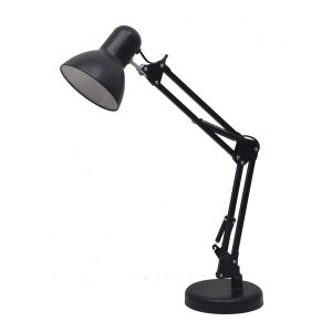 Lampka biurkowa kreślarska czarna NEXA 1xE27x60W wys:50cm Milagro 904723 Lampka biurkowa kreślarska czarna NEXA 1xE27x60W wys:50cm Milagro 904723
