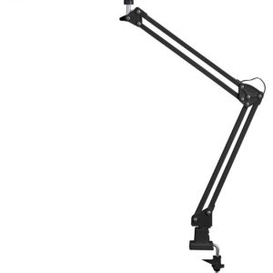 Lampka biurkowa kreślarska Raul czarna LED 6W wys:50cm Rabalux 904636 Lampka biurkowa kreślarska Raul czarna LED 6W wys:50cm Rabalux 904636